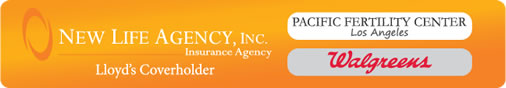Pacific Fertility Center & Walgreens Logo Image